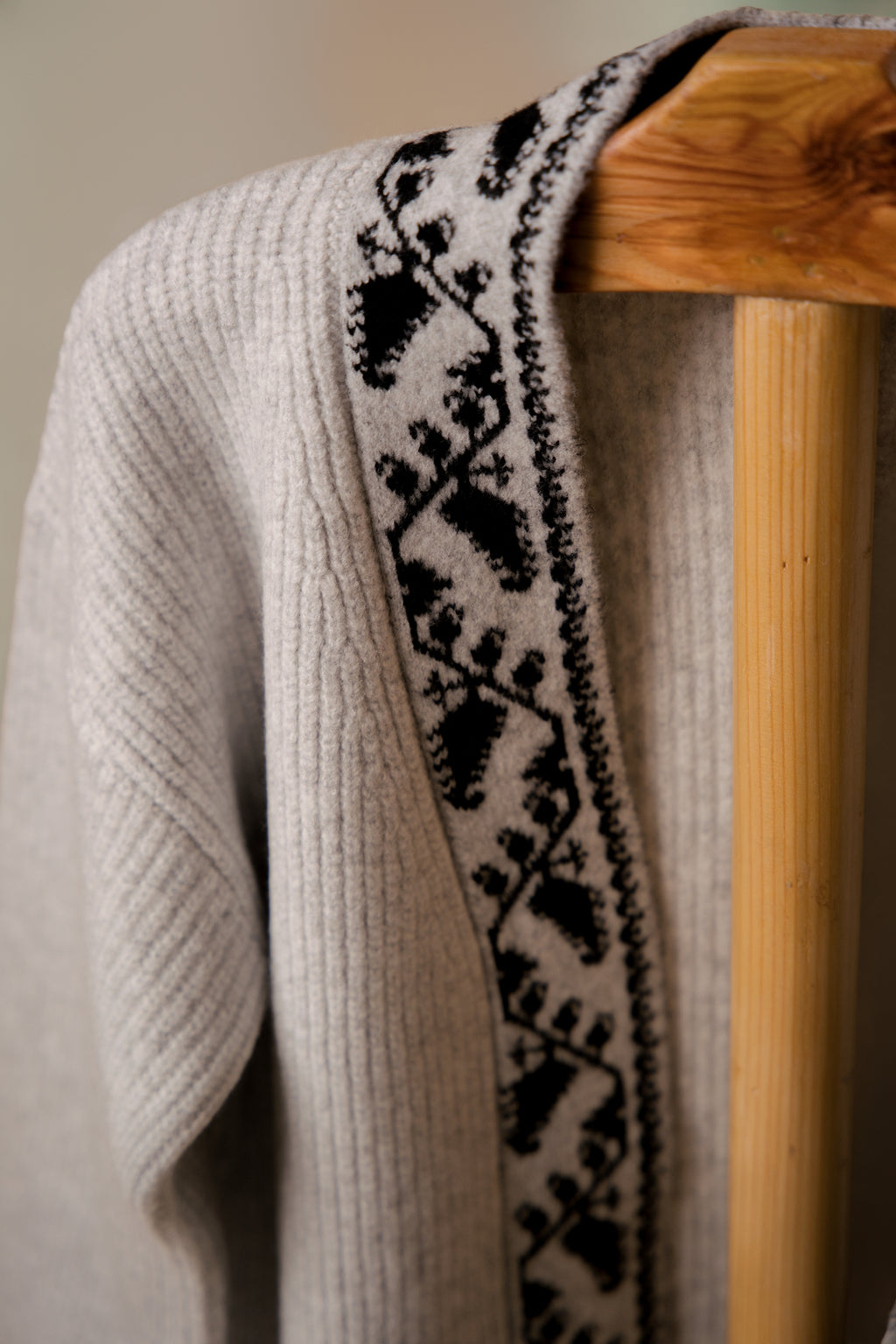 Jamdani Open Cardigan Ladies