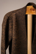 Two-Toned Open Ladies Cardigan