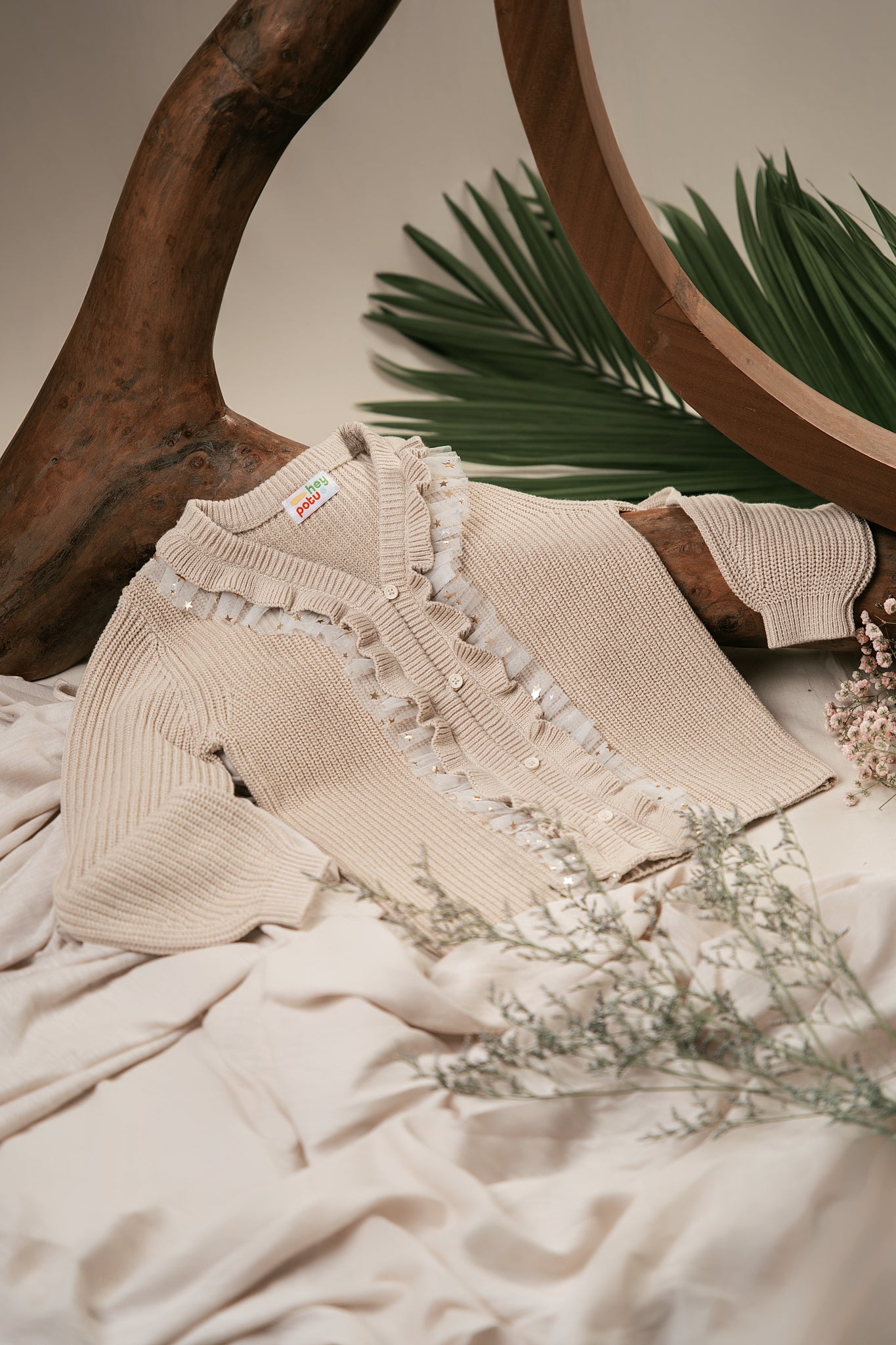 Ruffle Cardigan Girls