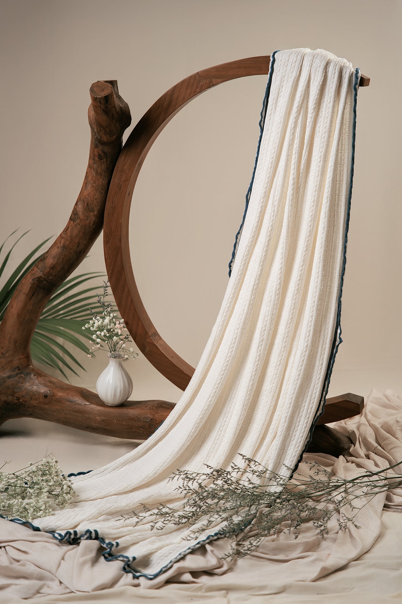 Toddler Cable Blanket