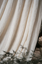 Toddler Cable Blanket