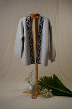 Jamdani Open Cardigan Ladies
